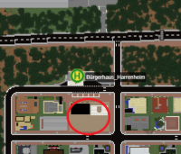 Beh&ouml;rde B&uuml;rgerhaus Harrenheim Map